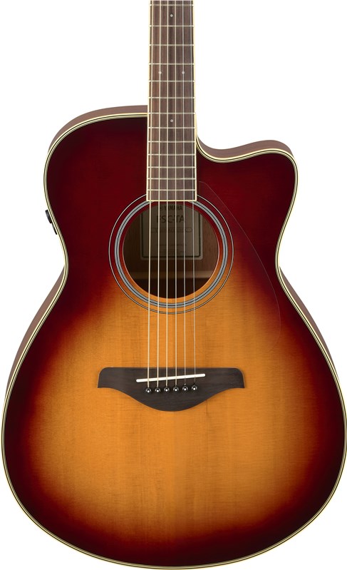 Yamaha FSC-TA Electro Acoustic Sunburst Front