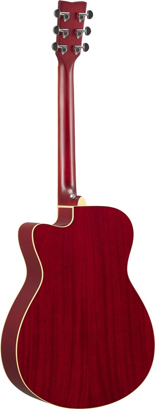 Yamaha FSC-TA Electro Acoustic Ruby Red Back