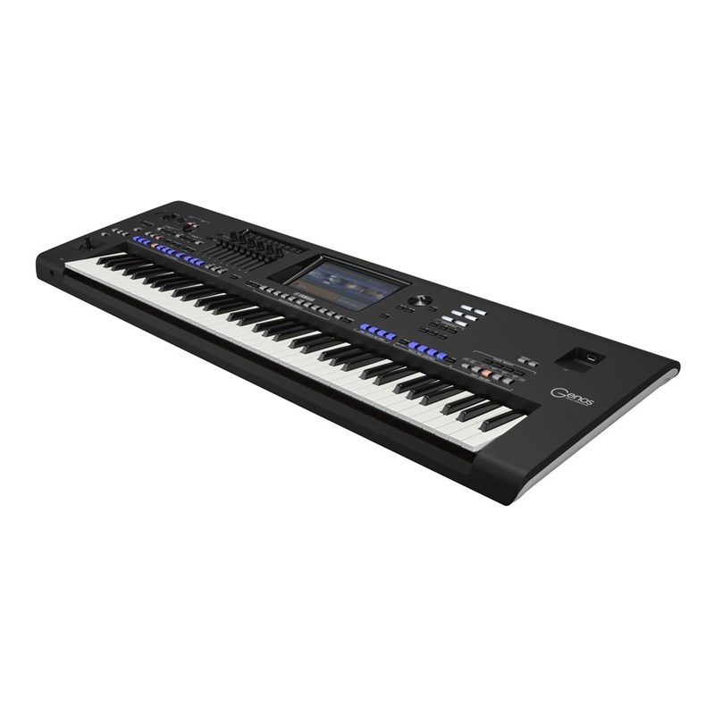 Yamaha Genos Digital Workstation, right slant