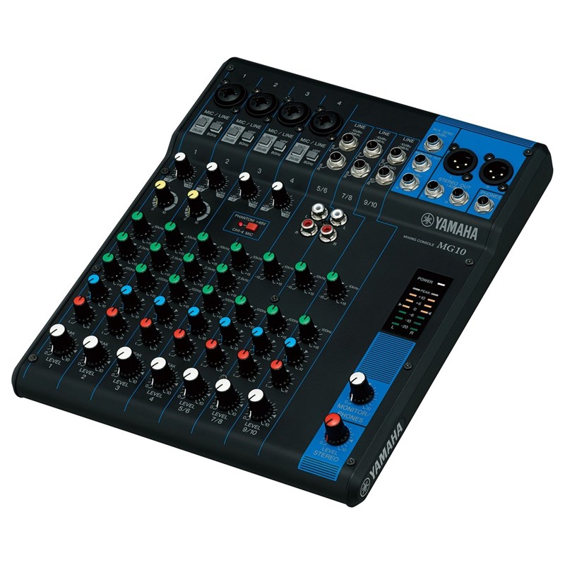 Yamaha MG10 Mixer_slant