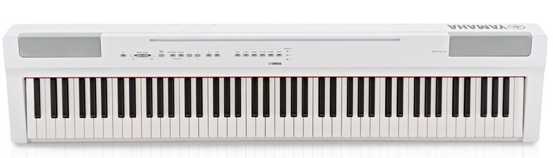 Yamaha P-125 Digital Piano White