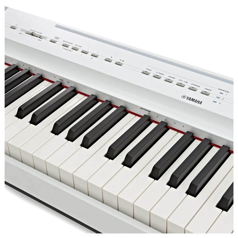 Yamaha P-125 Digital Piano White