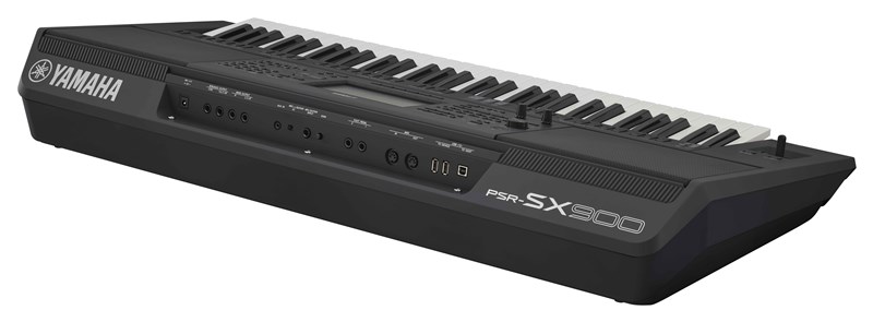 Yamaha PSR-SX900 Digital Keyboard,back angle view