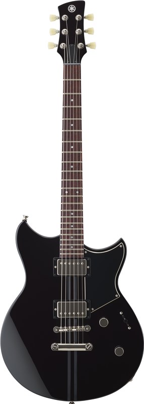 Yamaha RSE20 Revstar Black Guitar Front