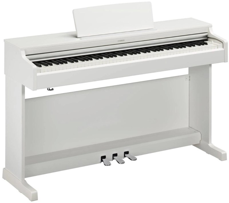 Yamaha YDP 165 Digital Piano, White