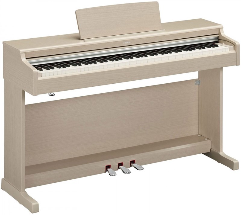 Yamaha YDP 165 Digital Piano, White Ash