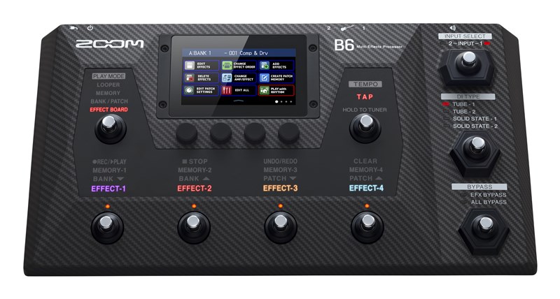 Zoom B6 Bass Processor 4