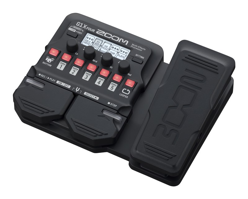 Zoom G1 Four Guitar Multi Effects Pedal, Main