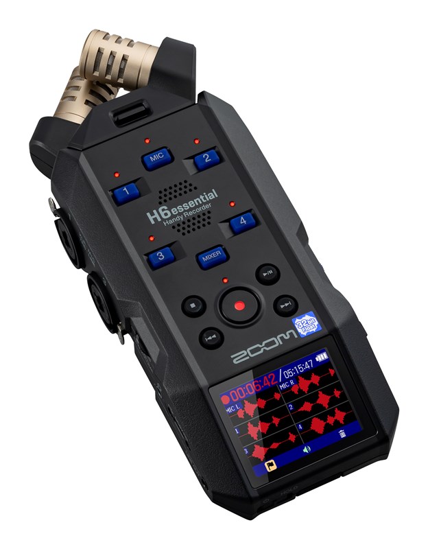 Zoom H6e Portable Multi-track Handy Recorder 