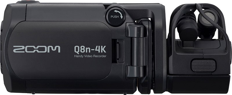 Zoom Q8n 4K Handy Video Recorder Left