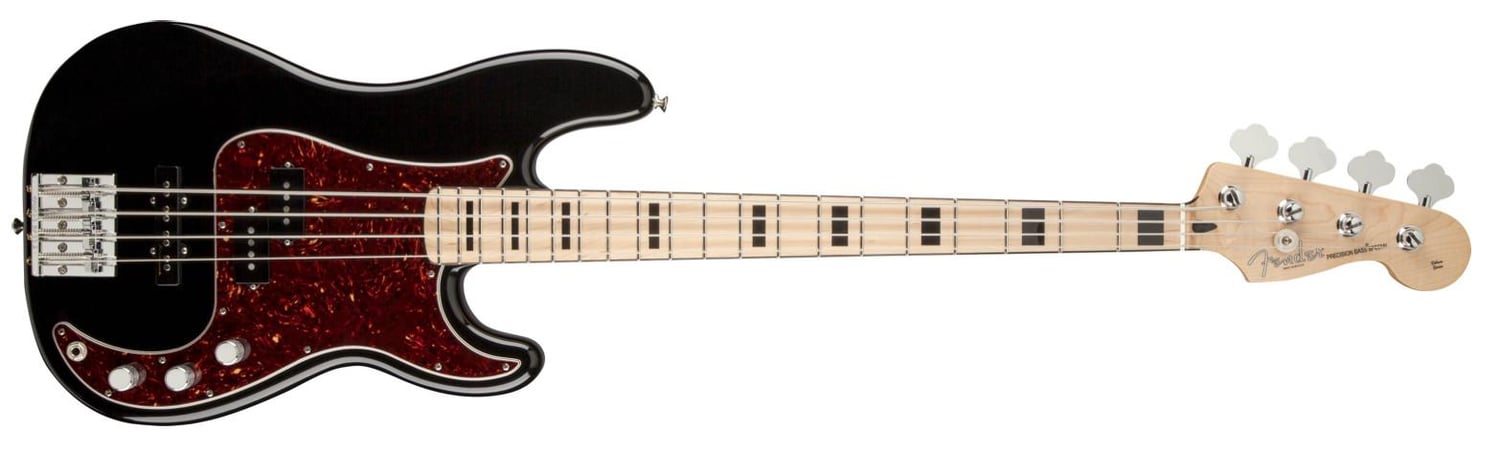 Fender Fsr Deluxe Pj Bass Black 9240