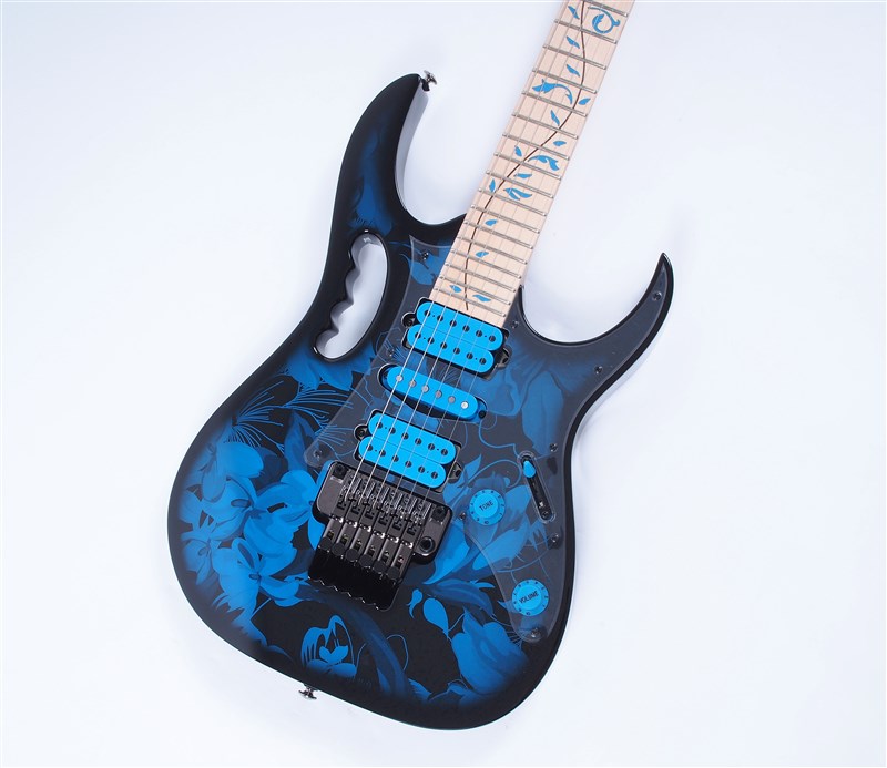 Ibanez JEM77P Steve Vai JEM, Blue Floral Pattern