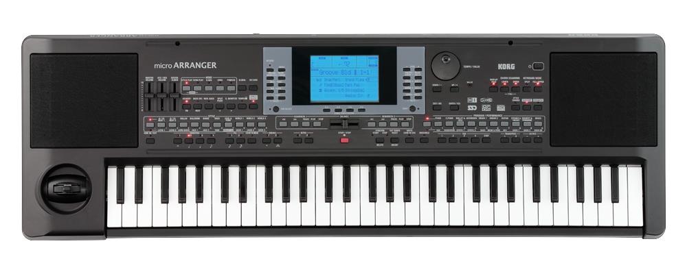 korg microarranger keyboard synthesizer