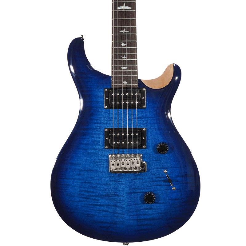 PRS SE Custom 24 Faded Blue Burst | Electric Guitar