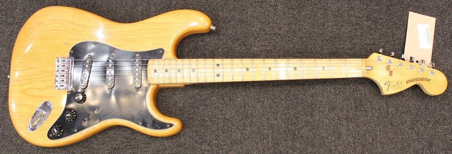 Fender 1979 Hardtail Standard Strat (Natural) PreOwned