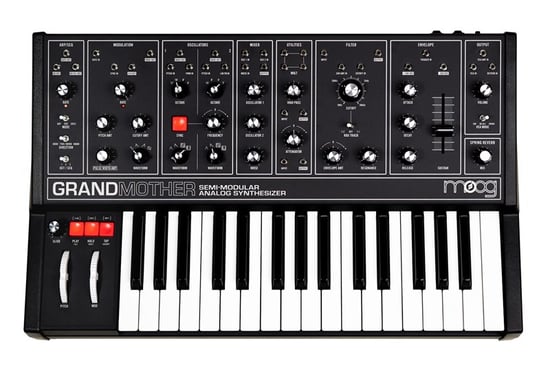 Moog Grandmother Dark Series Semi-Modular Analog Synthesizer