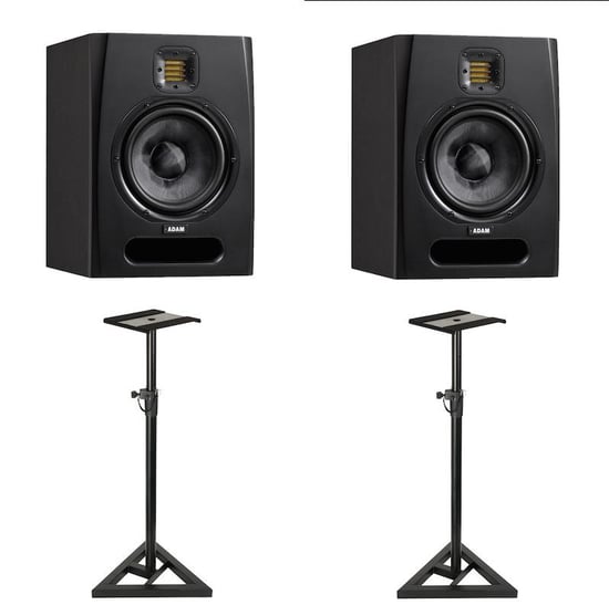 Adam F7 Active Monitor (Pair) With Monitor Stands