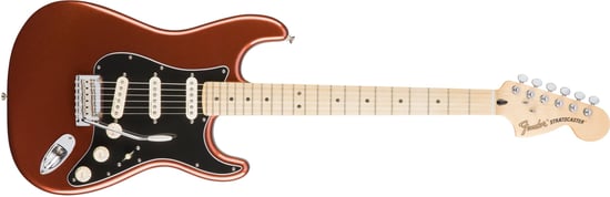 Fender 2016 Deluxe Roadhouse Strat (Classic Copper, Maple)