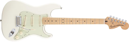 Fender 2016 Deluxe Roadhouse Strat (Olympic White, Maple)