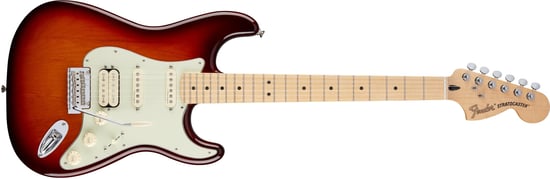 Fender 2016 Deluxe Strat HSS (Tobacco Sunburst, Maple)