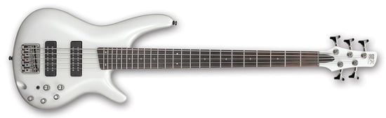 Ibanez SR305E-PW 5 String Bass (Pearl White)
