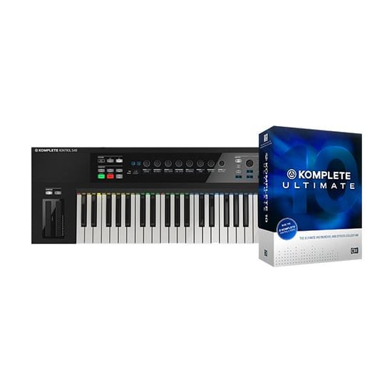 Native Instruments Komplete Kontrol S49 Controller Keyboard Bundle With Komplete 10 Ultimate