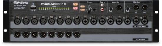 Presonus StudioLive RML16AI Rack Mount Digital Mixer