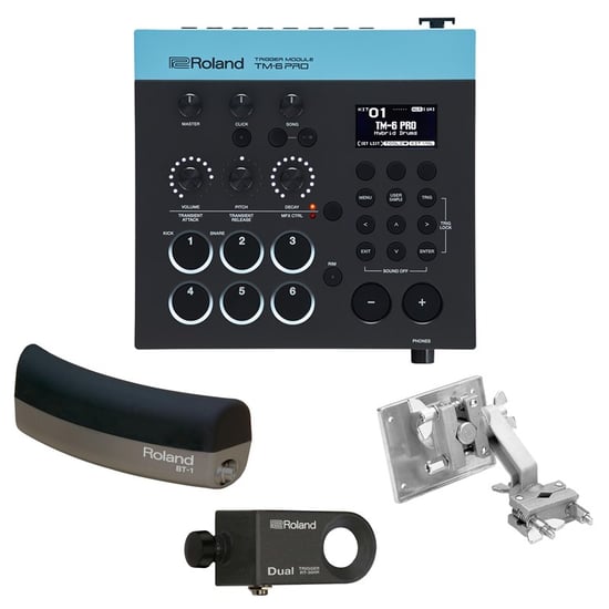 Roland TM 6 Pro Trigger Module Hybrid Setup Bundle