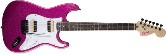 Squier FSR Affinity Series Stratocaster HH (Candy Pink Sparkle)