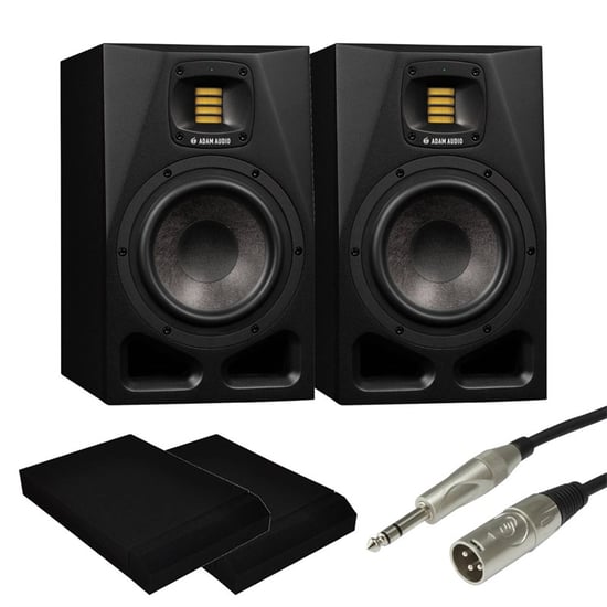 Adam A7V Active Studio Monitors with Isolation Pads