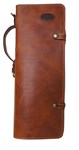 Ahead Handmade Leather Stick Case w/Drum Key Holder, Brown 