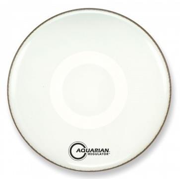 Aquarian Regulator Gloss White Resonant Drum Head (22in)