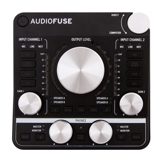 Arturia Audiofuse Interface (Deep Black)