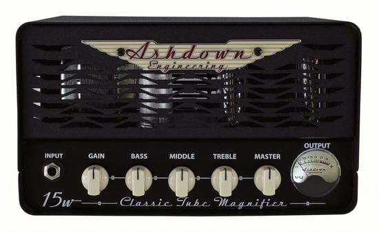 Ashdown CTM 15 15W Classic Tube Magnifier Bass Head