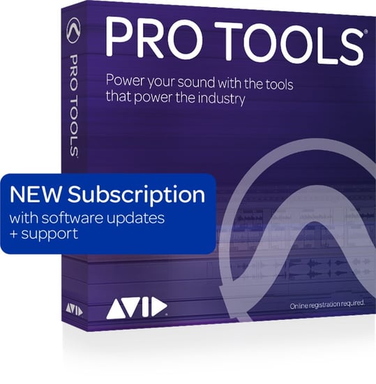 Avid Pro Tools 1 Year Subscription including Support and Updates, Digital 