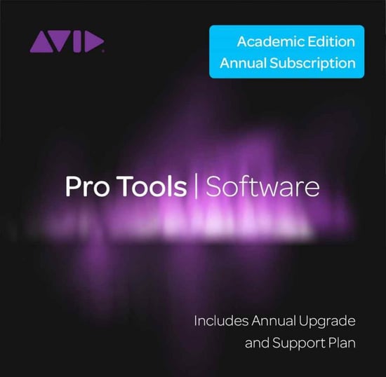 Avid Pro Tools Annual Subscription (Student/Teacher, Card)