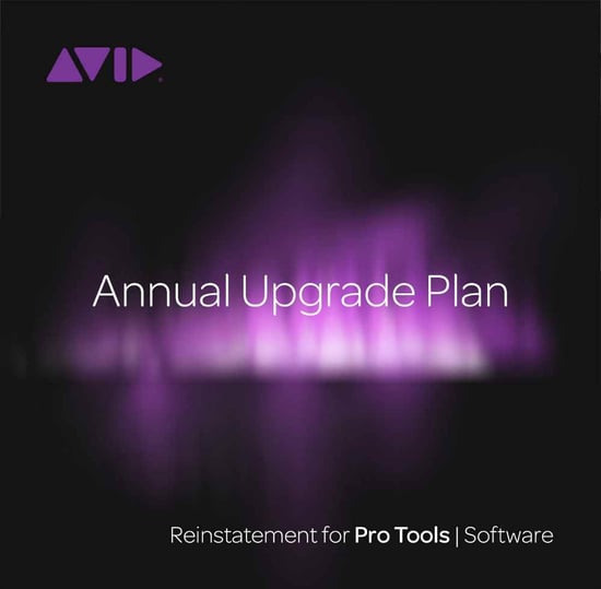 Avid Pro Tools Annual Upgrade Plan Reinstatement
