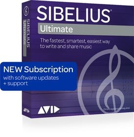 Avid Sibelius Ultimate 1 Year Subscription Renewal, Digital