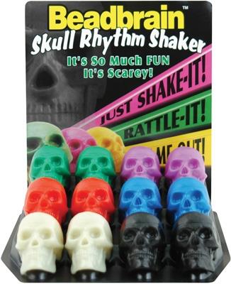 BeadBrain Skull Shaker