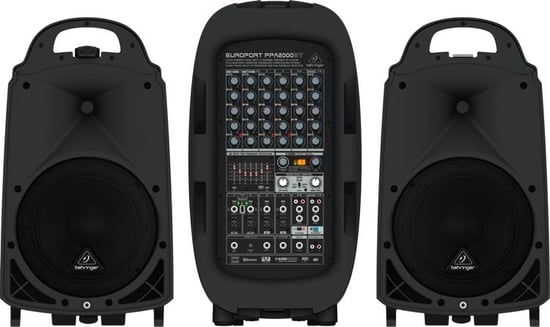 Behringer EUROPORT PPA2000BT 2000w Portable PA System