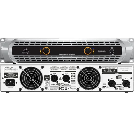 Behringer iNuke NU6000 Power Amplifier