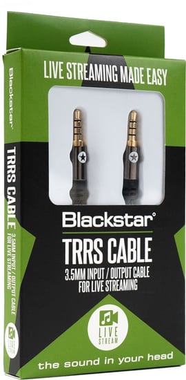 Blackstar TRRS 3.5mm Jack Cable, 1.8m