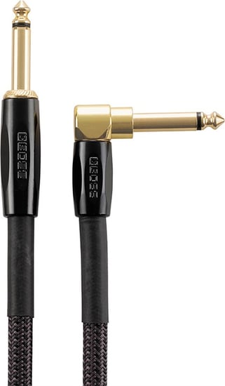 Boss BIC-P10A Premium Instrument Cable, Angled/Straight, 3m/10ft