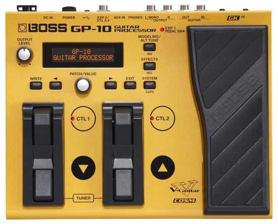 Boss GP-10GK Guitar Processor and Synth including Roland GK-3 MIDI Guitar Pickup