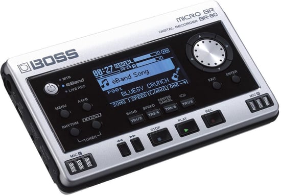 BOSS Micro BR-80 Digital Recorder