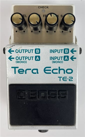 Boss TE-2 Tera Echo Delay Pedal, Second-Hand