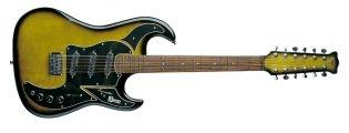 Burns Double Six 12 string with Case (Greenburst)