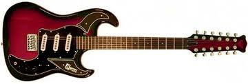 Burns Double Six 12 string with Case (Redburst)