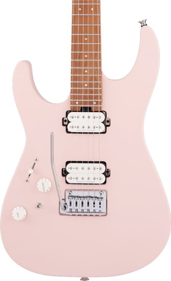 Charvel Pro-Mod DK24 HH 2PT, Satin Shell Pink, Left Handed