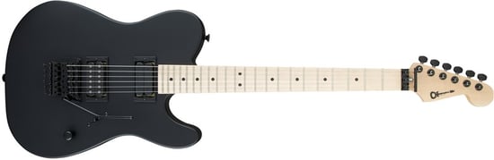 Charvel USA Select San Dimas Style 2 HH FR, Maple, Pitch Black